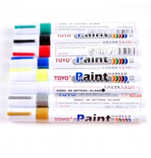 東洋油漆筆 SA-101（白色，12支/盒）