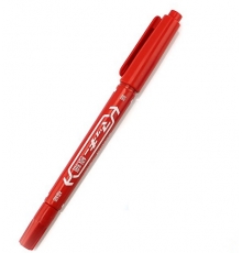 極細小雙頭記號筆 MO-120-MC-R（紅色，10支/盒，100支/大盒）按盒售
