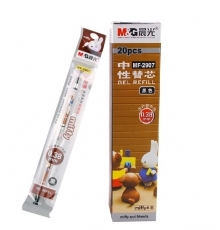 晨光 MG-2907 0.38mm 米菲全針管替芯（黑色，20支/盒）