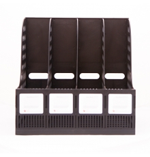 富強 FQ394A 四欄文件欄 黑色（12只/箱） 