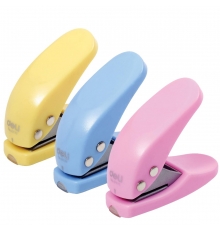 得力(deli) 0111 迷你單孔打孔機(jī)（≤打孔厚度10張/80g紙，12只/盒）