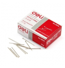 得力(deli) 0016 大頭針 2# 50g（50g/小盒，10小盒/中盒）