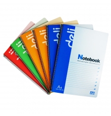 得力(deli)螺旋筆記本 80頁(yè) A4 7689