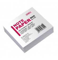 得力(deli)便條紙芯 7701（107*96mm，36本/中盒）