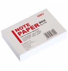 得力(deli)便條紙芯 7702（147*101mm，24本/中盒）