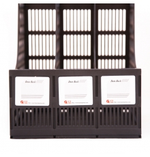 富強 FQ393A 三欄文件欄 黑色（15只/箱） 