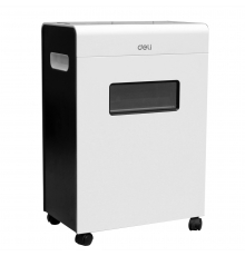 得力（Deli）9901 平板系列碎紙機（23L紙桶容量、集體辦公型單次碎紙能力6張S4級保密靜音設(shè)計）