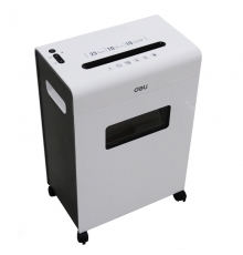 得力（Deli）9902 平板系列碎紙機（23L紙桶容量、碎紙能力可達10000次、單次碎紙能力10張S3級保密）