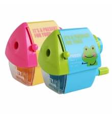 得力（deli）0644 迷你型小屋削筆機(jī)（混色，12只/包）