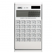得力（deli）時(shí)尚、小巧便捷計(jì)算器 1256（20只/盒）