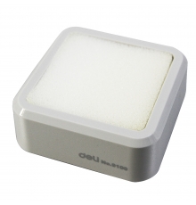 得力（deli）9100海綿缸PVC盒包裝（規(guī)格：78*78*28mm；24個/盒）