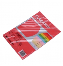 旗艦 A4 80g 進(jìn)口彩色復(fù)印紙（大紅色，100張/包，25包/箱）