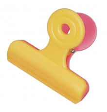 得力(deli)塑料彩色票夾 41mm 1# 9501（5只/袋，60只/盒）按袋售