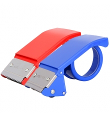 得力(deli)鐵質(zhì)封箱器 824(適用于寬≤60mm，長≤200碼的膠帶；顏色隨機(jī))