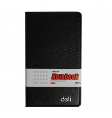 得力(deli)皮面筆記本 80頁(yè) 48k 7903