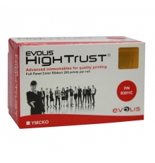 原裝愛麗絲色帶(EVOLIS)R3011C彩色帶(YMCKO) 證卡機色帶(1卷/盒；適用PEB3LE PEBBLE4 Dualys Quantum)
