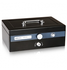 得力（deli）9338 手提金庫（規(guī)格：275*165*105mm；密碼保護(hù)）特大號(hào)