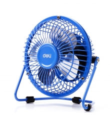 得力（deli）3680 USB迷你靜音桌面型小風(fēng)扇（顏色隨機(jī)）