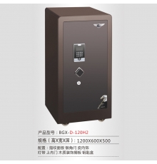 恒發(fā)保險(xiǎn)箱 智能電子保險(xiǎn)箱 多重防護(hù) 雙重報(bào)警 皮革內(nèi)飾 金斗士H2系列 BGX-D-120H2 H1200*W600*D500mm